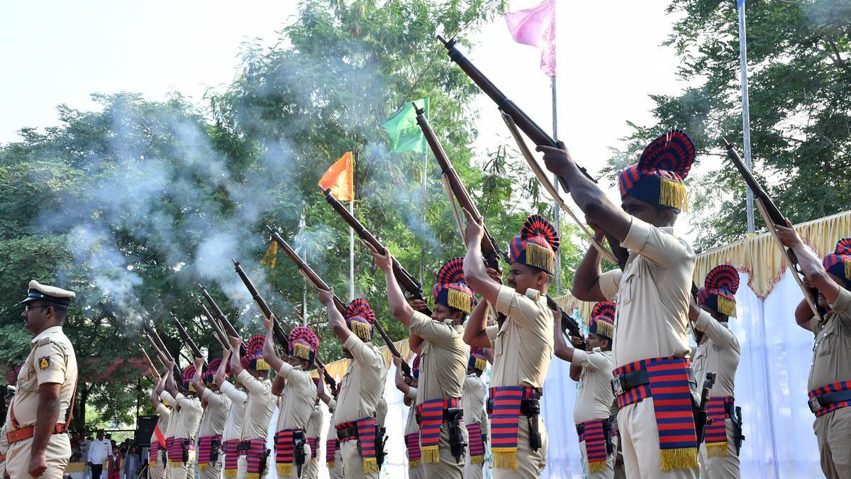 پولیس یومِ شہداء کے موقع پر ریاستی سطح پر خراجِ عقیدت، 191 اہلکاروں کی قربانیوں کو سلام