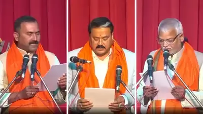 بہار انتخابات سے قبل نتیش کابینہ میں توسیع، بی جے پی کے 7 وزراء نے حلف اٹھایا
