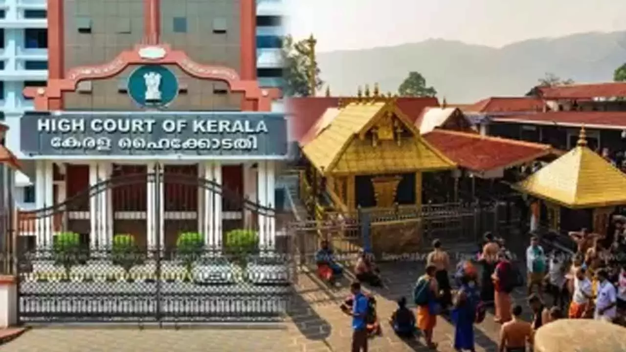 سبریمالا مندر سے دو کلو سونا غائب، ہائی کورٹ کا ایس آئی ٹی کو جامع تحقیقات کا حکم