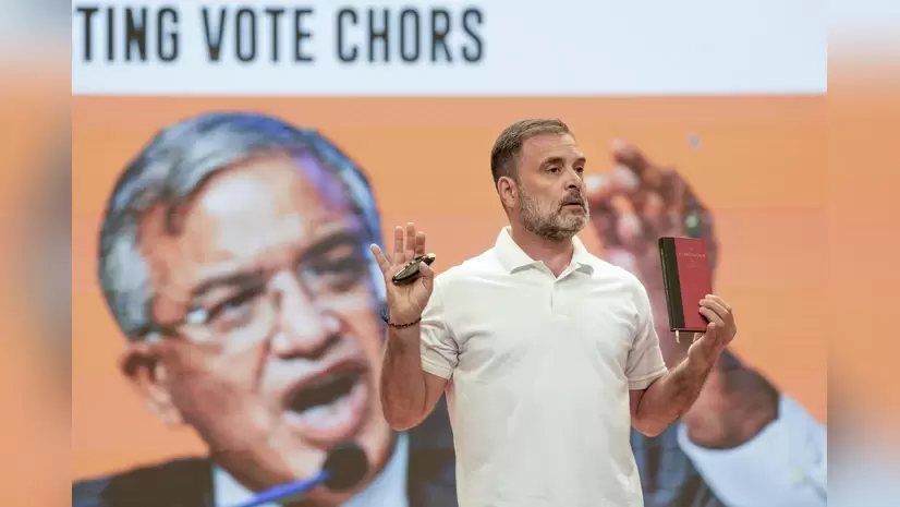 راہل گاندھی کا طنز: ’چوکیدار جاگتا رہا مگر چوروں کو تحفظ دیتا رہا‘