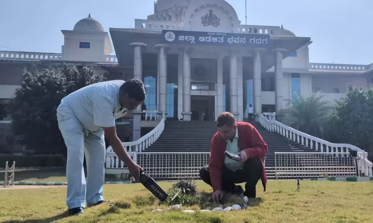 گدگ ڈپٹی کمشنر کو موصول ہوا بم دھماکے کا ای میل