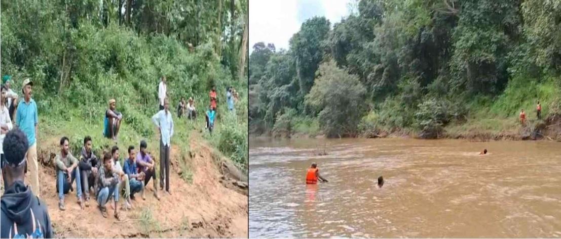 یلاپور: مچھلی کے شکار پر نکلے تین افراد نہر میں بہہ گئے؛ ایک کو بچا لیا گیا، دوسرے کی نعش بازیافت، تیسرا لاپتہ