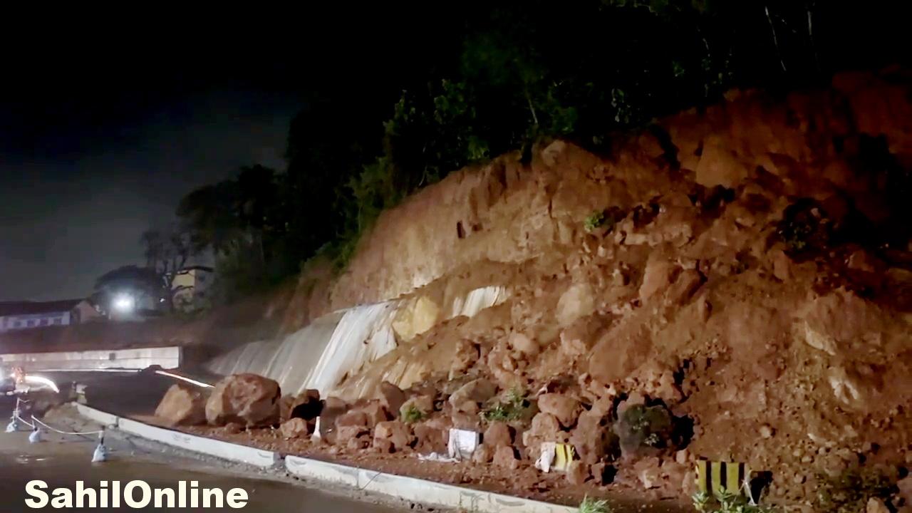 مینگلور: دکشن کنڑا میں مسلسل برسات کی وجہ سے نقصانات - چٹانیں کھسکنے کے واقعات - معمولات زندگی درہم برہم