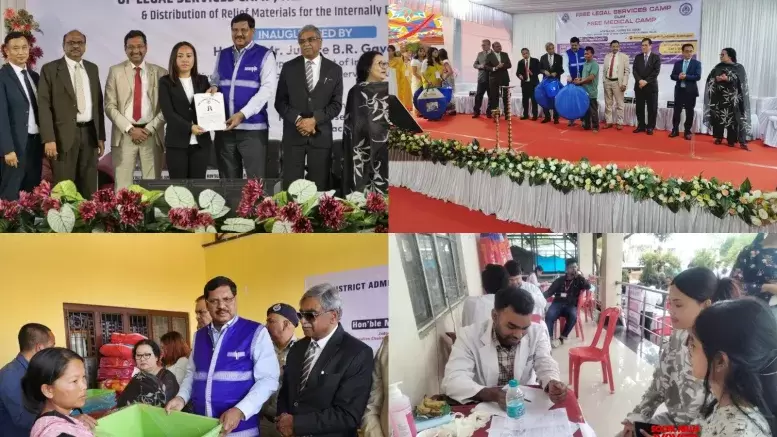 سپریم کورٹ کے ججوں کا منی پور دورہ: امن کی بحالی کا عزم، ریلیف کیمپوں میں متاثرین سے ملاقات، جج این کوٹیشور سنگھ جذباتی