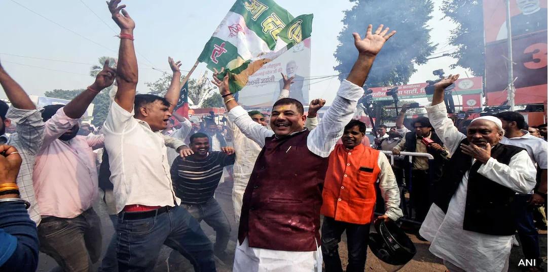 بہار اسمبلی انتخابات 2025: این ڈی اے  تاریخی جیت کے قریب، نتیش کمار پانچویں بار وزیراعلیٰ بننے کی طرف گامزن