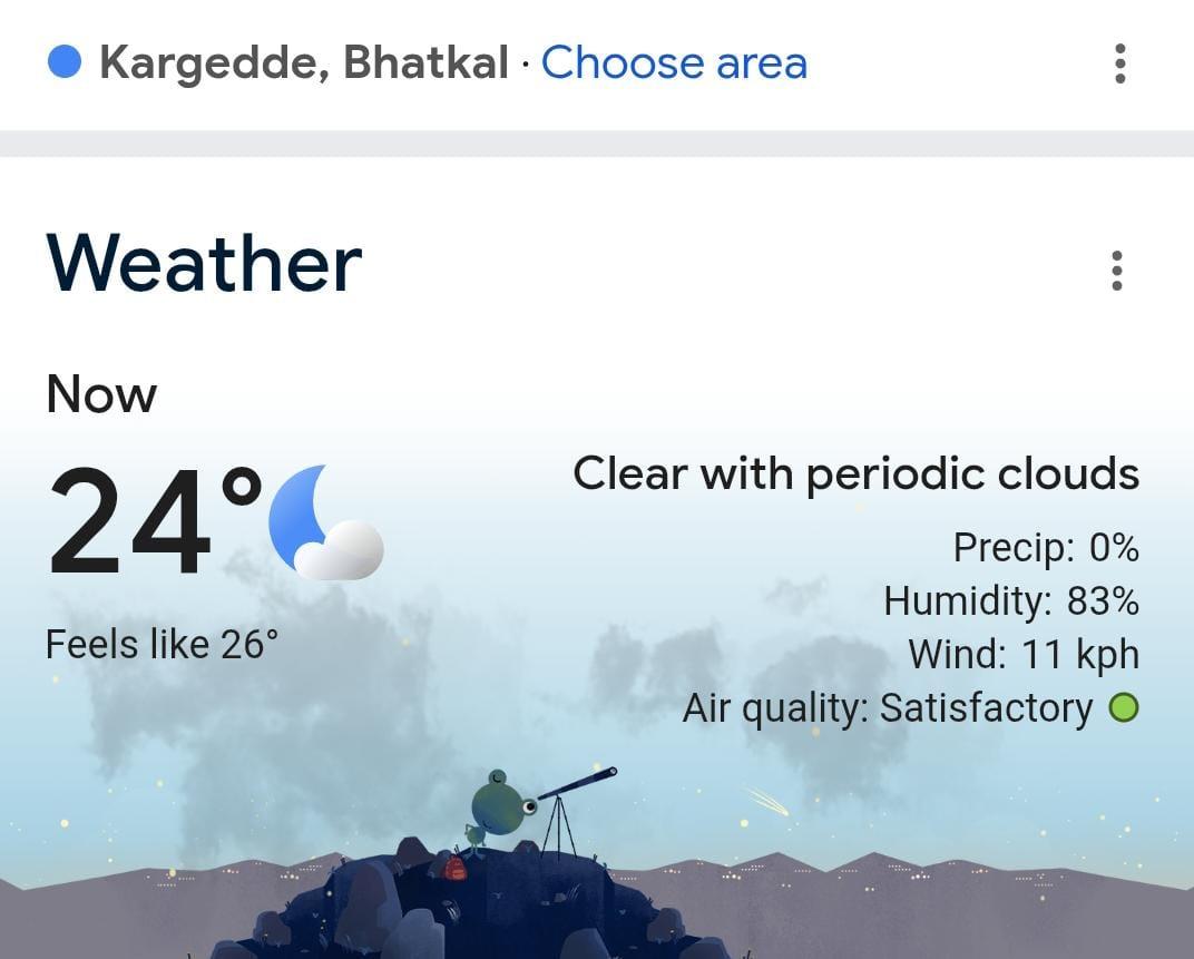 بھٹکل میں شام کا اندھیرا پھیلتے ہی موسم اچانک سرد؛ نزلہ، بخار اور انفیکشن کے معاملات میں اضافے کا خدشہ