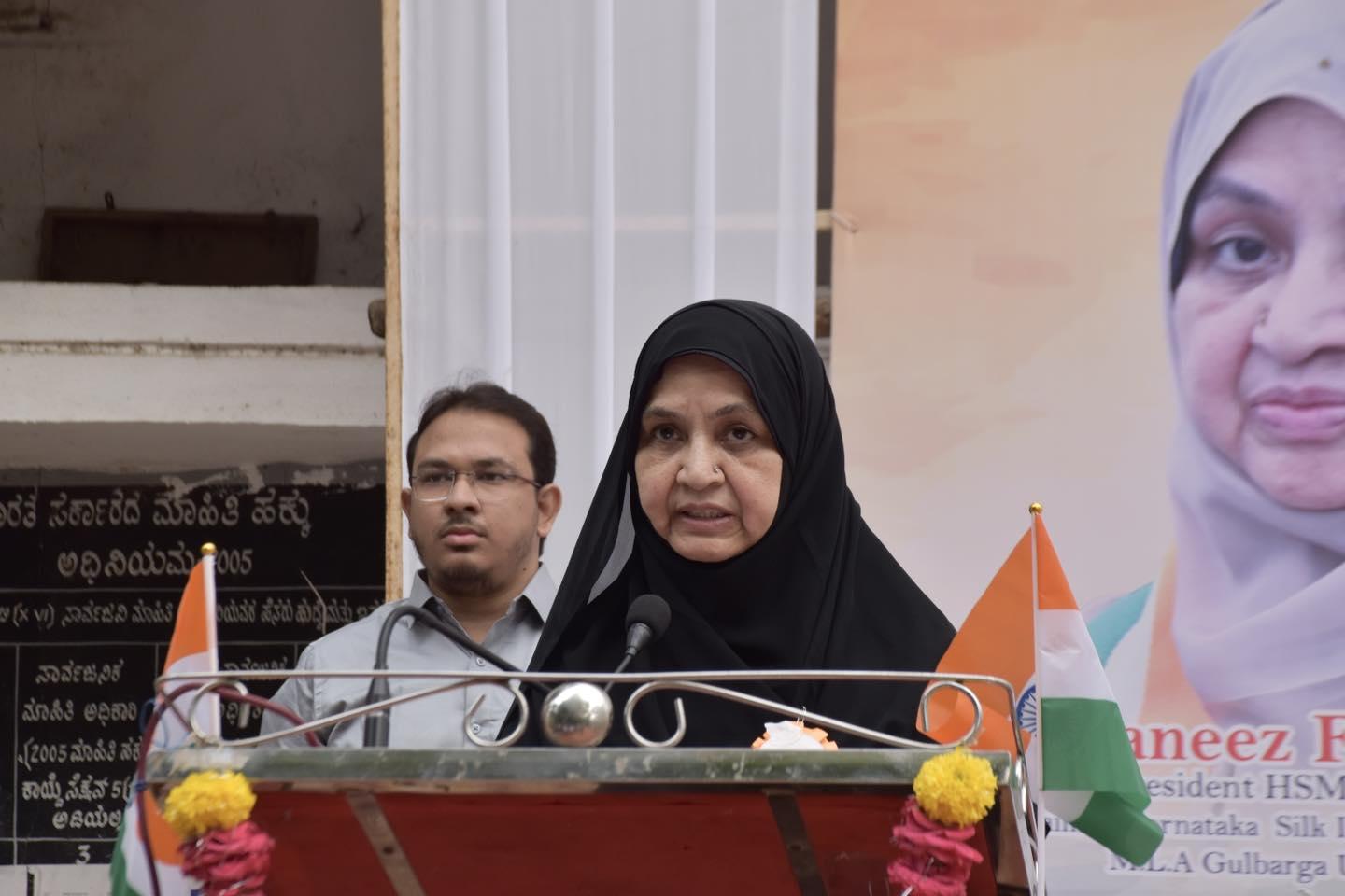 گلبرگہ رکن اسمبلی کنیز فاطمہ نے بی جے پی پر لگایا الزام؛ کہا: ووٹ چوری سے توجہ ہٹانے کے لئے آسام میں مسلمانوں کو بنایا جارہا ہے نشانہ