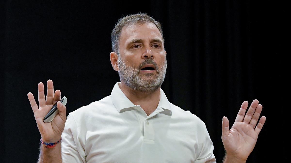 "ہم ہائیڈروجن بم لا رہے ہیں، میرا دعویٰ ثبوتوں پر مبنی ہے": راہل گاندھی