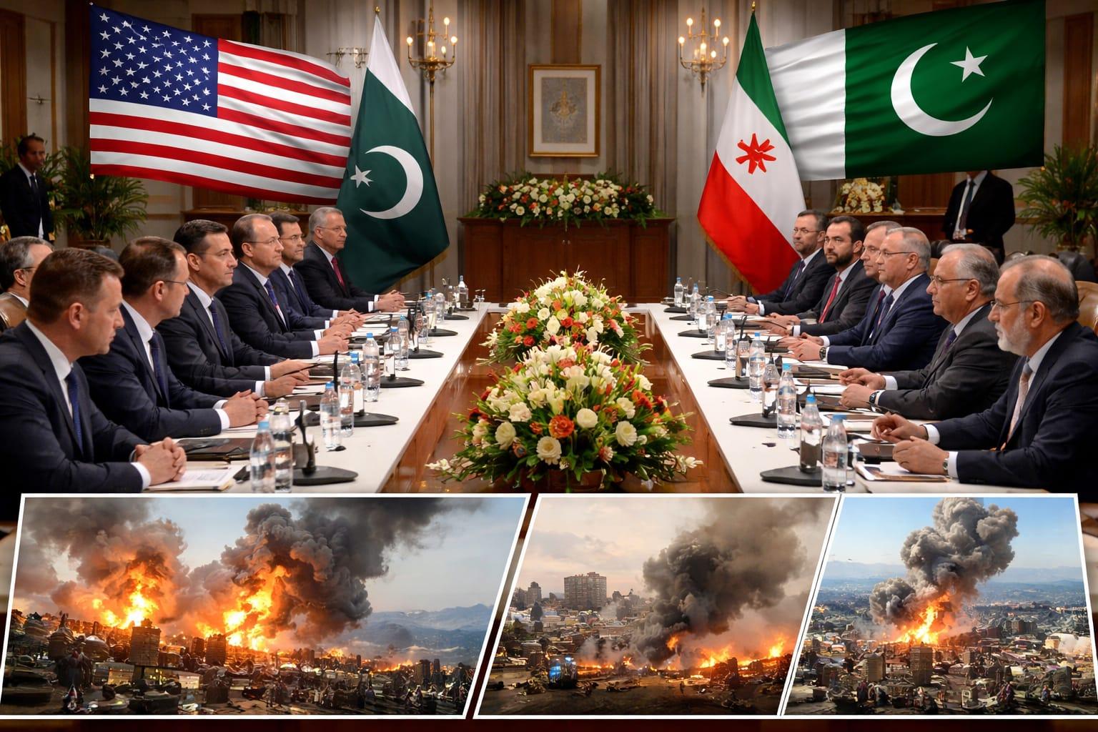 اسلام آباد میں ایران-امریکہ مذاکرات، لبنان میں اسرائیلی حملے جاری؛ جنگ بندی غیر یقینی