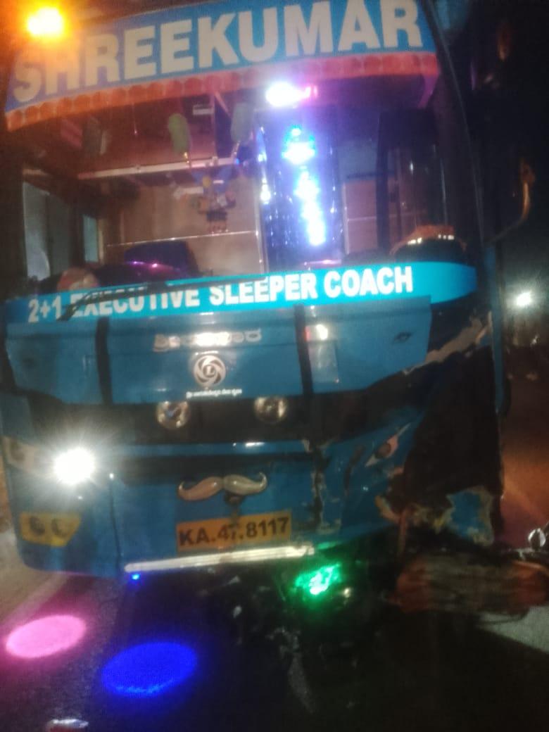 بھٹکل: بس اور بائک کی ٹکر میں بائک سوار ہلاک