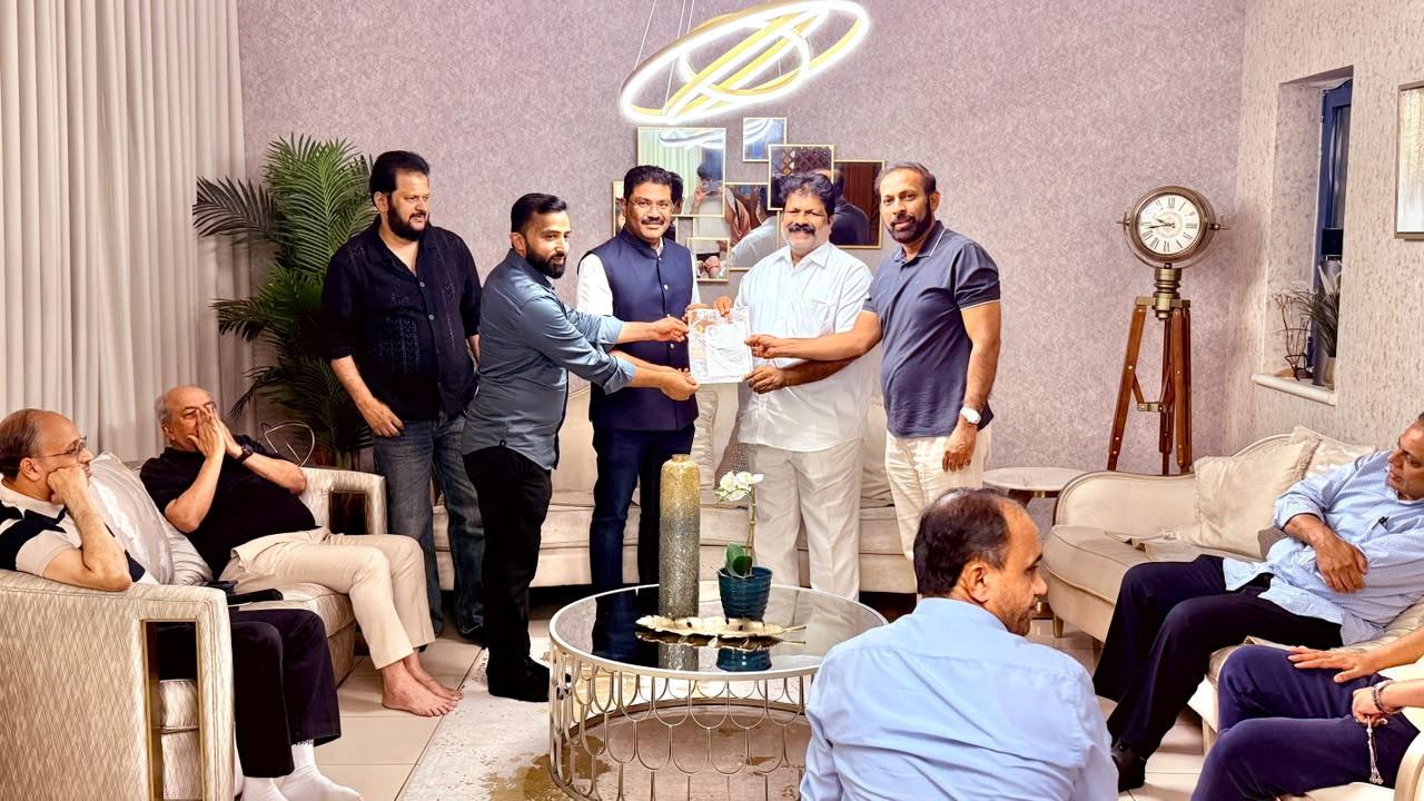 منکال وئیدیا سے کرناٹکا سنگھا دبئی کے وفد کی ملاقات؛ راجیہ اُتسوا میں شرکت کی دعوت