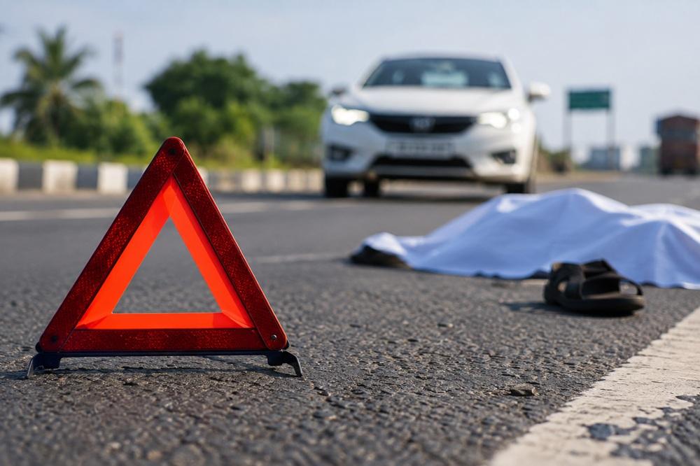 بھٹکل میں کار کی ٹکر سے 62 سالہ شخص جاں بحق