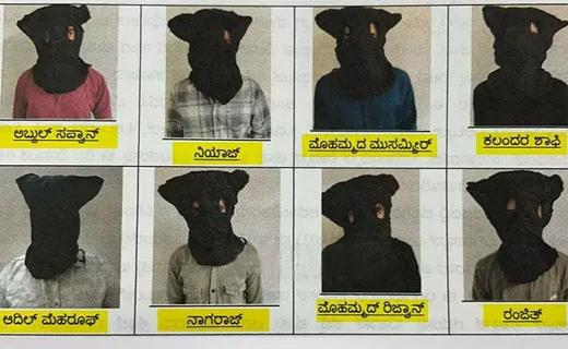 منگلورو : سہاس شیٹی مرڈر معاملے میں 8 ملزمین گرفتار - مقتول فاضل کا بھائی بھی ملزمین میں ہے شامل