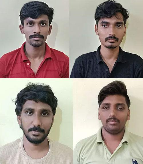 کنداپور : چوروں کی بین الریاستی ٹولی کے 4 ملزمین گرفتار