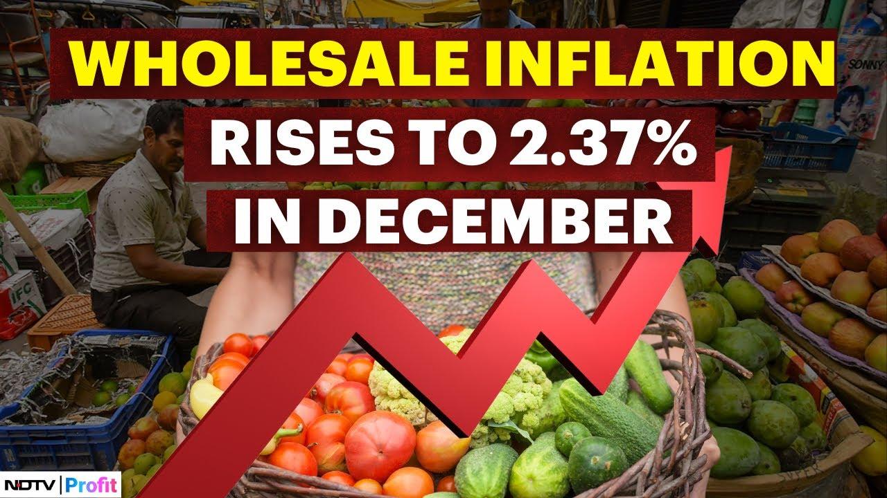 دسمبر میں تھوک مہنگائی 2.37 فیصد پر پہنچ گئی، سبزیوں اور گوشت-مچھلی کی قیمتوں میں نمایاں اضافہ