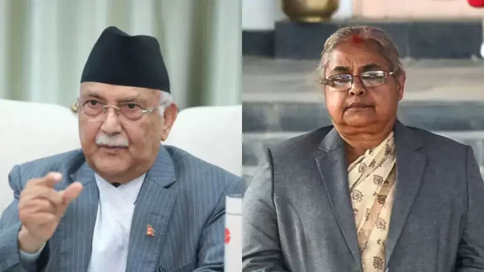 نیپال میں سوشیلا کارکی کا بڑا قدم، سابق وزیراعظم کے پی شرما اولی کے خلاف ایف آئی آر درج