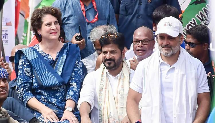 ووٹر ادھیکار یاترا میں پرینکا گاندھی کی موجودگی سے ماحول گرم، تیجسوی نے این ڈی اے پر سخت حملہ بولا