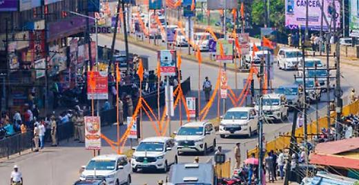 اڈپی: آج جمعہ کو ہوگا وزیراعظم مودی کا دورہ - سخت حفاظتی انتظامات - راستے کے دونوں جانب دکانیں بند رکھنے کا حکم