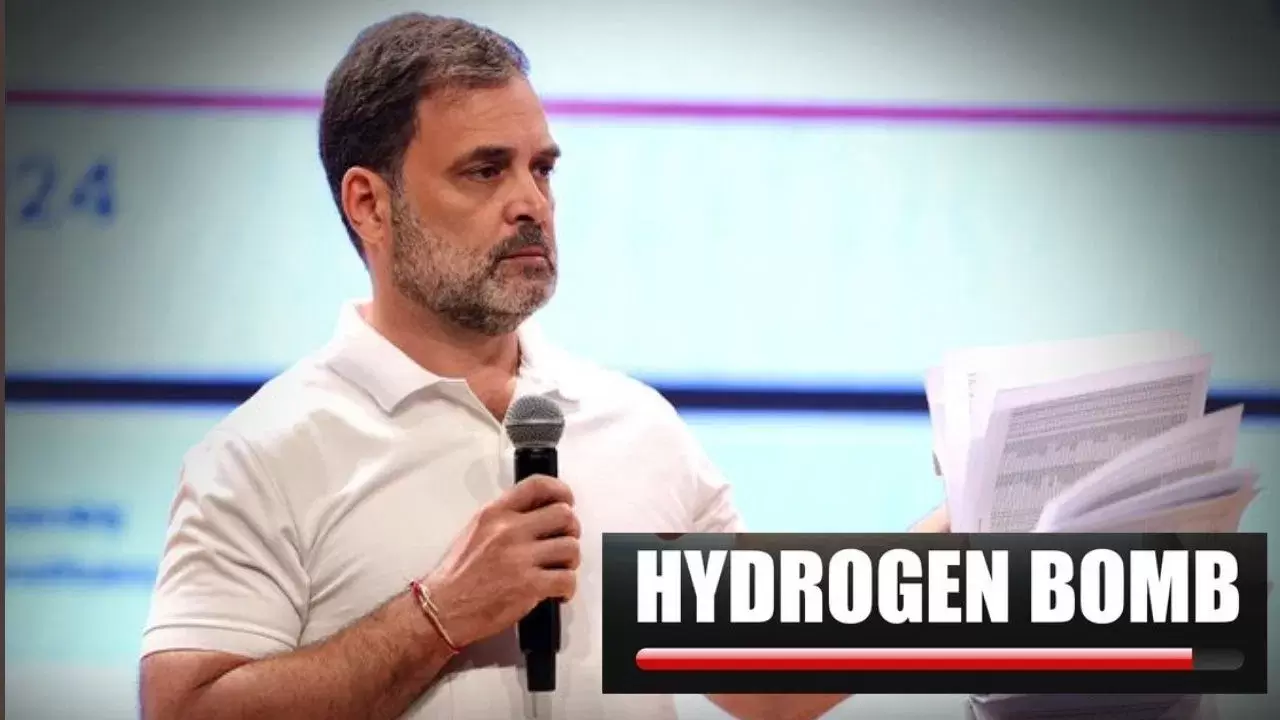 راہل گاندھی کا دھماکہ خیز انکشاف: ہریانہ میں ووٹ چوری کے ٹھوس ثبوت پیش، الیکشن کمیشن سے سخت سوالات