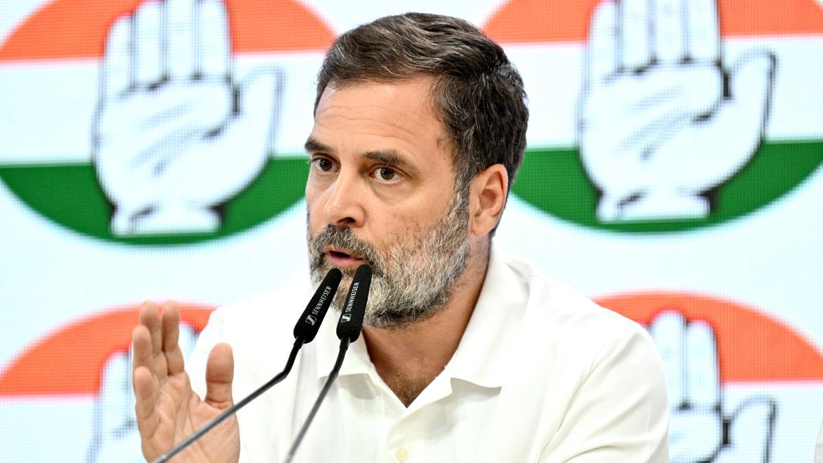 جی ایس ٹی مودی کے قریبی سرمایہ داروں کے لیے سہولت، عام عوام کے لیے ناانصافی: راہل گاندھی