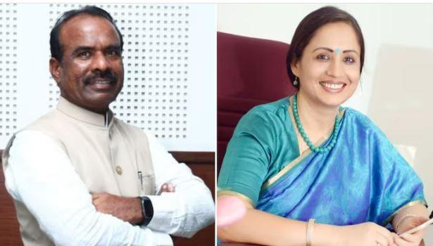 چیف سکریٹری کے خلاف بیان پر خواتین کانگریس کا احتجاج، ایم ایل سی روی کمار سے استعفے کا مطالبہ