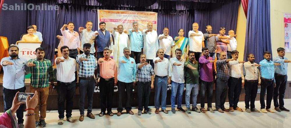 سرسی : نقلی صحافیوں کی آفت پر روک لگائیں - ورکنگ جرنلسٹ ایسوسی ایشن کے صدر شیوانند کی اپیل