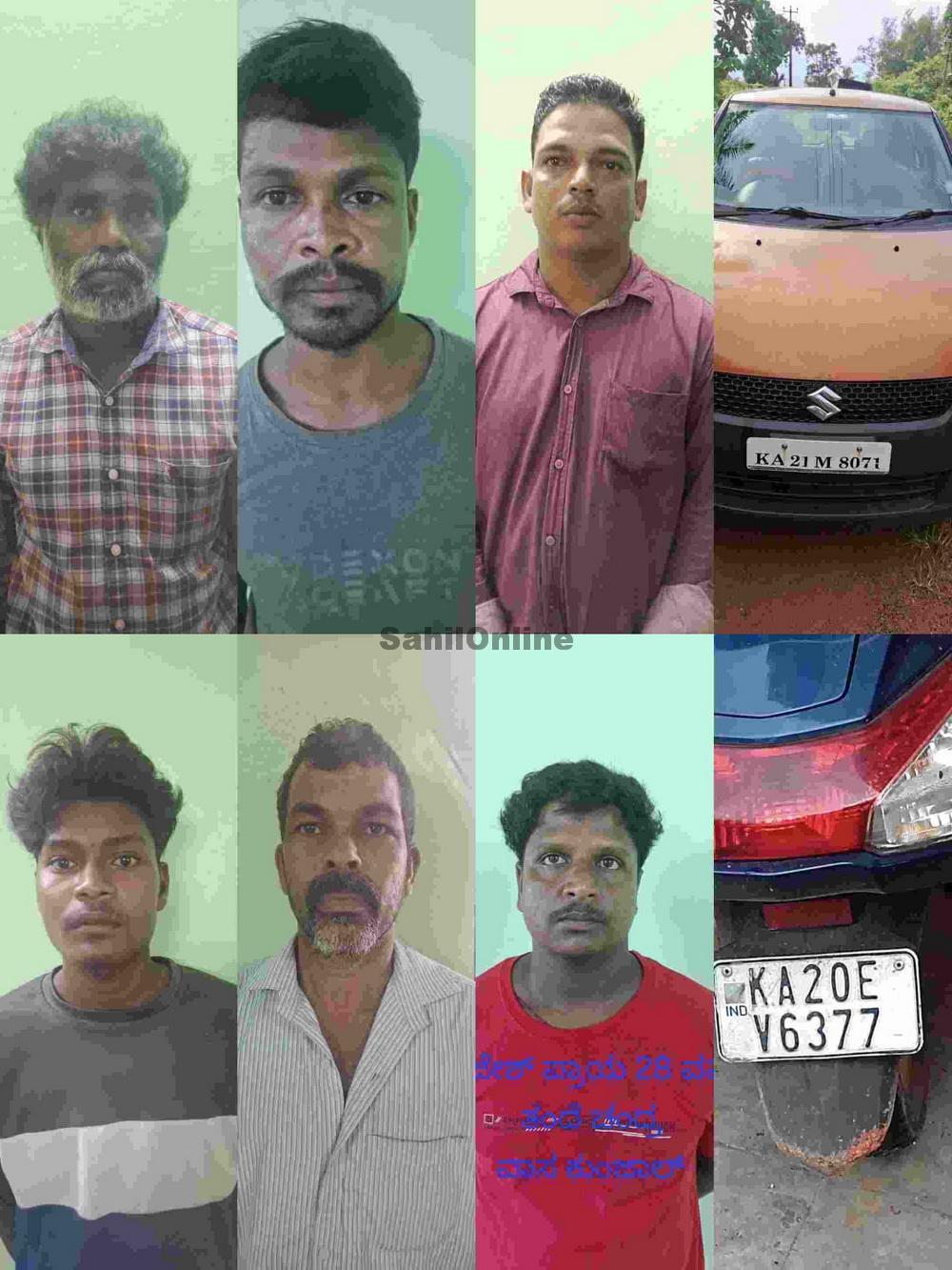 اڈپی: برہماور میں گائے کو کاٹ کر سر اور چمڑی سڑک کنارے پھینکنے کا معاملہ -  پولیس کی گرفت میں آئے 6 ملزمین