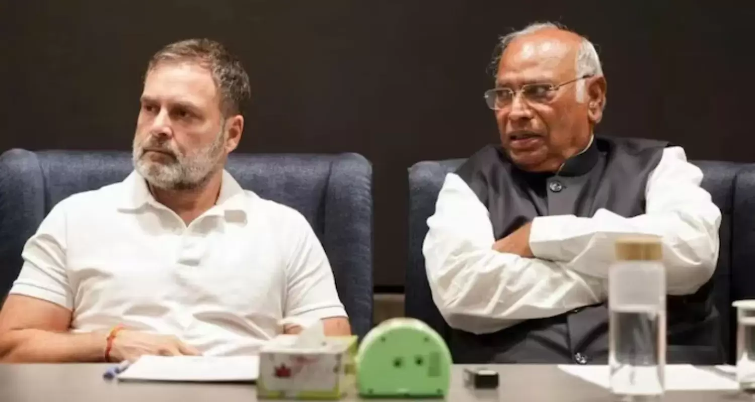 سی ڈبلیو سی اجلاس: کھرگے کی انتخابی شفافیت پر زور، حکومت کو نشانہ بنایا اور بہار کے عوامی مسائل اٹھائے