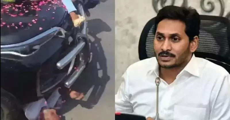 جگن موہن ریڈی کے قافلے سے حادثہ، ایک شخص ہلاک، ایف آئی آر درج کر کے تحقیقات کا آغاز