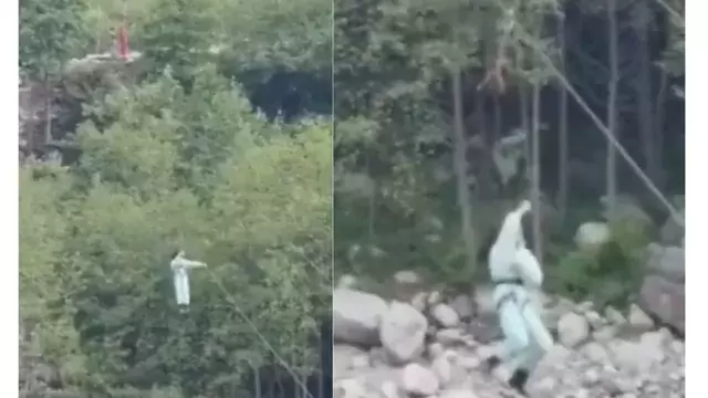 منالی میں زپ لائن کا خطرناک حادثہ: ناگپور کی 12 سالہ بچی رسی ٹوٹنے سے نیچے گر کر شدید زخمی