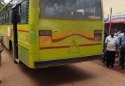 یلاپور میں بس اور بائک کی ٹکر؛ بائک سوار کی موقع پر موت