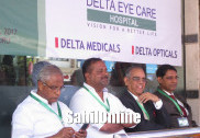 منگلورو میں عالمی سطح کا آنکھوں کا نیا اسپتال ’’ڈیلٹا آئی کئیر‘‘  کا یوٹی قادر کے ہاتھوں شاندار افتتاح