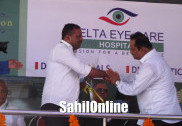 منگلورو میں عالمی سطح کا آنکھوں کا نیا اسپتال ’’ڈیلٹا آئی کئیر‘‘  کا یوٹی قادر کے ہاتھوں شاندار افتتاح