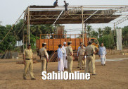  بھٹکل میں راہول گاندھی کا 26اپریل کو انتخابی جلسہ سے خطاب : ایس پی نے لیا حفاظتی انتظامات کا جائزہ