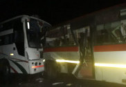 کنداپور کے قریب تراسی نیشنل ہائی وے پر دو بسوں کے درمیان ہوئی ٹکر؛ آٹھ شدید زخمی