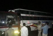 کنداپور کے قریب تراسی نیشنل ہائی وے پر دو بسوں کے درمیان ہوئی ٹکر؛ آٹھ شدید زخمی