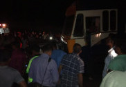 انکولہ میں ٹینکراور کار کے درمیان خطرناک ٹکر؛ چار ہلاک، ایک زخمی