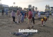 مرڈیشور کے ساحل پر بین الاقوامی یوم ِصفائی مہم پروگرام کا انعقاد