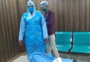  کوروناوائرس وباء:بھٹکل میں تیا ر ہورہے ہیں طبی عملے کے لئے ’حفاظتی کٹس؛ لاک ڈاون کے دوران بھی جاری ہے کام