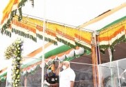 کرناٹک بھر میں سادگی کے ساتھ 74 ویں یوم آزادی کی تقریبات منعقد ، کورونا سے صحتیاب ہوئے وزیر اعلی نے ترنگا لہرایا