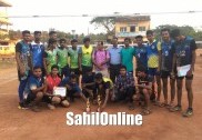 بھٹکل میں منعقدہ کرناٹکا یونیورسٹی دھارواڑ کے تھرڈ زونل والی بال ٹورنامنٹ میں کمٹہ کی اے وی بالیگا کالج چمپئین