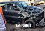 بھٹکل میں کار اور ٹمپو ٹریکس کی ٹکر؛ خاتون شدید زخمی