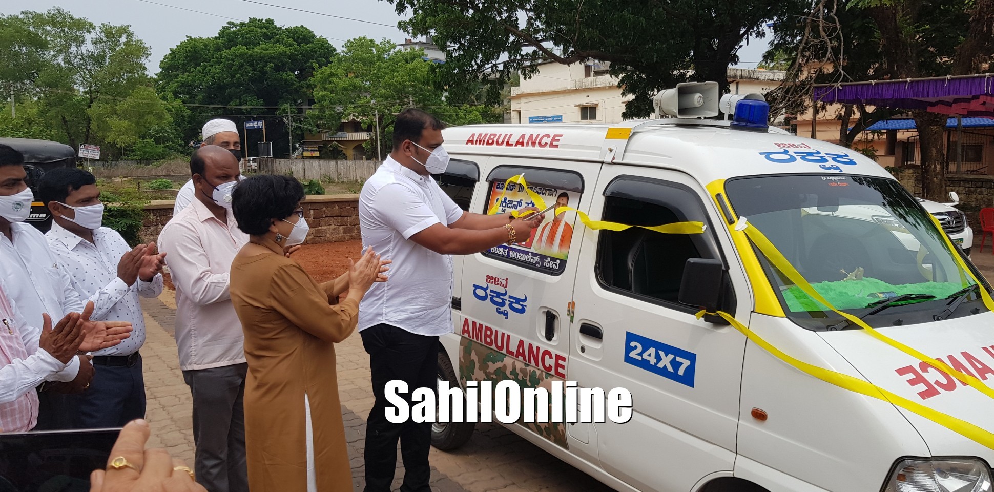 Bhatkal MLA Sunil Naik inaugurates 24x7 ambulance service for COVID  infected patients | SahilOnline
