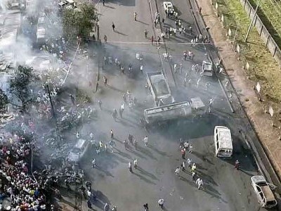 افریقہ:بم کی طرح پھٹا آئل ٹینکر،آتشزدگی سے 99 افراد ہلاک