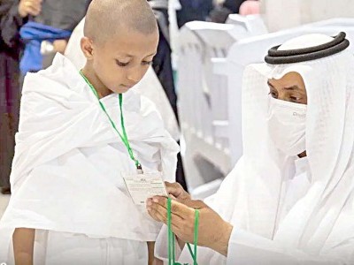 مسجد حرام : بچوں کے لئے رہنما علامات کا منصوبہ