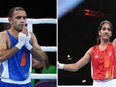 CWG: Boxers Amit Panghal, Nitu Ghanghas strike gold