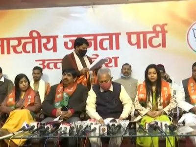 Mulayam’s brother-in-law, Cong’s ‘ladki hoon’ poster girl join BJP