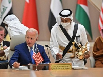 US 'will not walk away' from Middle East, Joe Biden tells Arab leaders