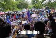 بھٹکل میں موگیر سماج کے طلبا کا احتجاج : ایس سی سہولیات جاری رکھنے کا مطالبہ