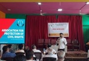 اے پی سی آر کا بنیادی کام ڈوکومنٹیشن ہے،بینگلور میں منعقدہ  لیگل ورکشاپ میں نیشنل سکریٹری ندیم خان  نے دی معلومات